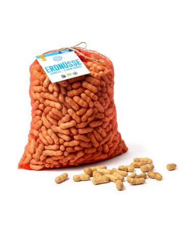 Pakka - Bio Fairtrade roasted peanuts with up to 4 seeds in bowl 2kg directly from small farmers from Samarkand in Uzbekistan vegan family pack value -pack 2000g (1 -pack) nuts peanuts aschanti peanut cores 2 kg (1 Pack)