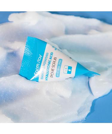 Farmstay Baking Powder Hyaluronic Acid Pore Scrub - Deep Cleansing Face Scrub with AHA BHA PHA - 7 Pack for Radiant Skin - Buy Online on GoSupps.com