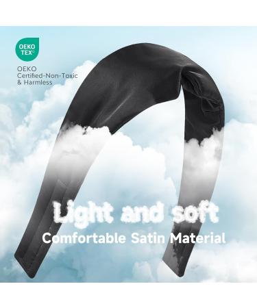 Shop Soft Blackout Sleep Mask | Large Eye Mask for Ultimate Comfort & All-Night Sleep | Breathable Fabric for Enhanced Sleep Quality - Buy Online on GoSupps.com