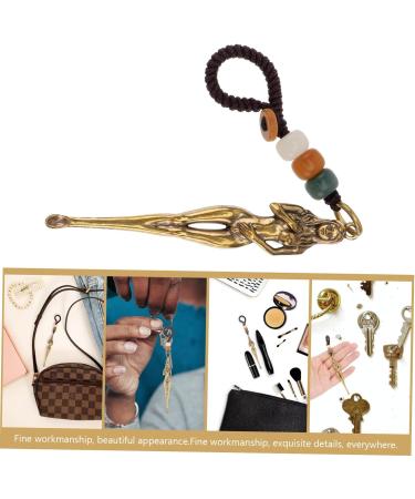 3D Beauty Ear Spoon Car Detailing Vacuum Cleaner Tool with Brass Craft Keychain | Ear Cleaning Gourd China - Buy Online on GoSupps.com