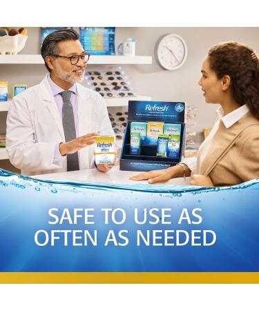 Refresh Optive Mega-3 Lubricant Eye Drops - 30 Count | Dry Eye Relief - Buy Online on GoSupps.com