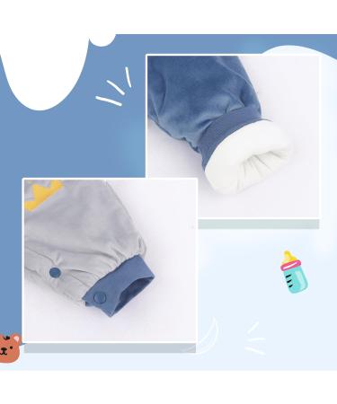 Newborn Baby Rompers with Booties and Hat | Winter Outfits Set | 0-3 Months - Buy Online on GoSupps.com