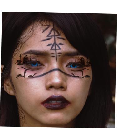 Beatifufu 4 Pairs Halloween Eyeliner Stickers Temporary Eyeliner Stickers Adhesive Eyeliner Stickers Eye Makeup Tools Temporary Eye Shadow Decals Eye Makeup Stickers for Women - Buy Online on GoSupps.com