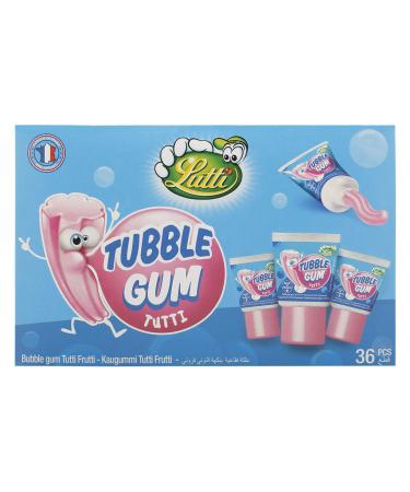 Lutti Tubble Gum Tutti Frutti - Buy 36 Pieces Online | International Shipping Available - Buy Online on GoSupps.com