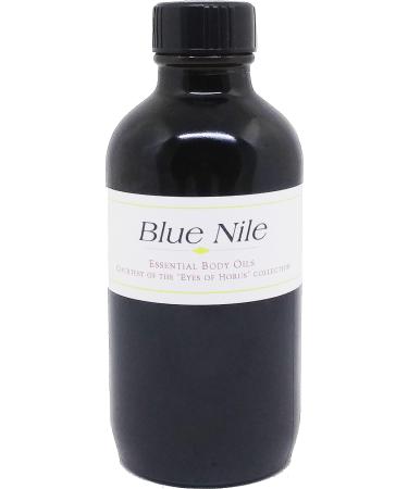 Blue Nile Scented Body Oil Fragrance Regular Cap - Blue - 4 oz. - ID#36168 4 Fl Oz (Pack of 1)