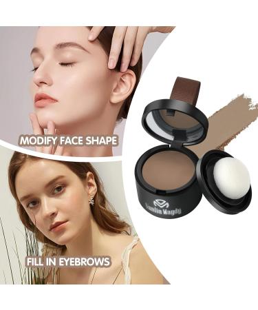 Buy Medium Brown Approach Powder - Hair Concealer & Sealing Base with Mirror Sponge for Receding Hairlines - International Shipping Available - Buy Online on GoSupps.com