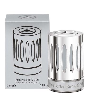 Mercedes-Benz Club - Fragrance For Men - Notes Of Grapefruit Cardamom And Dry Wood - Refreshing Warm Woodsy Blend - Suitable For Any Occasion - Long Lasting Wear - 0.7 Oz EDT Mini Spray - Buy Online on GoSupps.com
