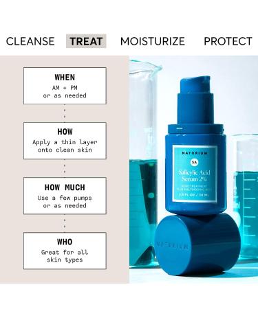 Naturium Salicylic Acid Serum 2% with Maltobionic Acid - Blemish Treatment 1.0oz - Buy Online on GoSupps.com