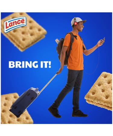 Lance Whole Grain Peanut Butter Sandwich Crackers - 8 Ct Box - Buy Online on GoSupps.com