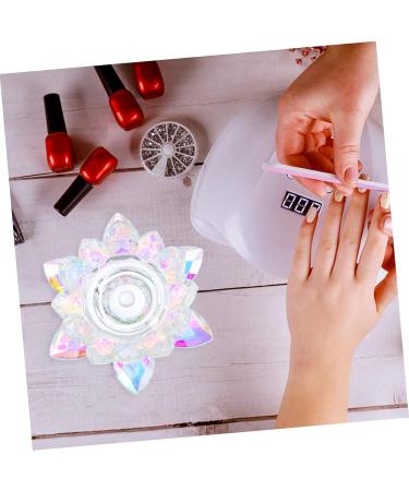 minkissy Nail Art Crystal Cup Nail Sticker Display Holder Manicure Display Holders Dappen Dish Jewelry Tools Mixing Cup Color Mix Pigment Nail Care Tools Crystal Nail Cup Storage Rack Glass - Buy Online on GoSupps.com