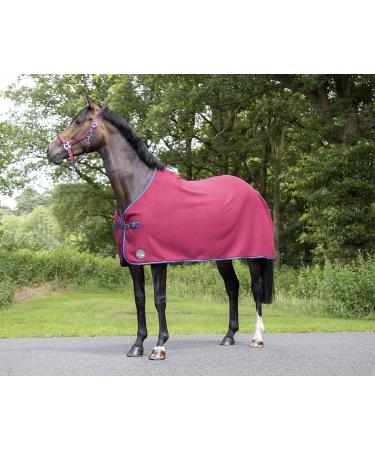 HKM Cooler Rug - Madrid - Pink 125 Petrol | Premium Horse Cooling Gear | International Shipping Available - Buy Online on GoSupps.com