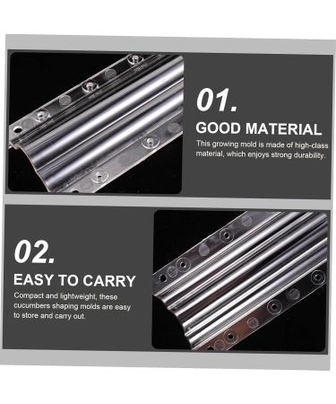 Toddmomy Garden Fruit Mould 4 Pcs Vegetable Shaping Mold Vegetables Vegetable Shaper Mold Cucumber Growth Molds Accessories - Buy Online on GoSupps.com