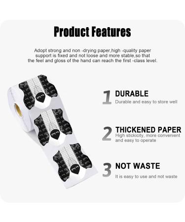 80 Pieces Nail Templates - Self-Adhesive Modeling Stickers for Artificial Fingernails - Perfect for Nail Extension & Design - Buy Online on GoSupps.com