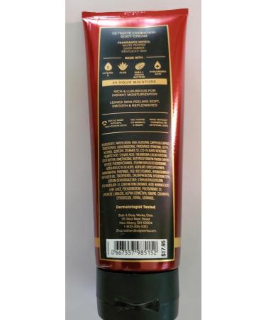 Bath & Body Works Men's Bourbon 3-in-1 Hair Face & Body Wash Shower Gel and Body Cream 2 Piece Set - Buy Online on GoSupps.com