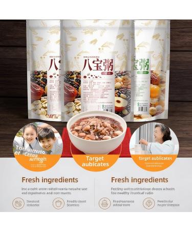 Paquet De 3 M langes Porridge Aux Huit Tr sors 500 G - Assortiment Grains Entiers Et C r ales For Un Laba Congee Fait Maison Facile Petit-d jeuner Sain En Quelques Minutes - Buy Online on GoSupps.com