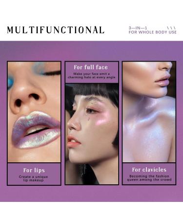 Glitter Chameleon Liquid Lipsticks - Long Lasting Waterproof Metallic Lip Gloss for Women & Girls | Shiny Sparkly Makeup Gift for Christmas Parties - Buy Online on GoSupps.com