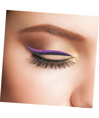 BIUDECO 12 Pairs Glitter Eyeliner Eyelid Transfer Tape Eye Makeup Tool Glitter Tape Double Sided Sticker - Buy Online on GoSupps.com