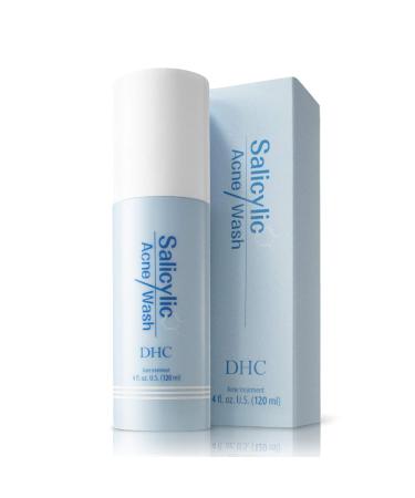 DHC Salicylic Acne Wash - Exfoliating Face Wash for Blemishes 2% Salicylic Acid Non-Drying & Fragrance-Free - Ideal for Acne-Prone Skin - 4 fl. oz - Buy Online on GoSupps.com