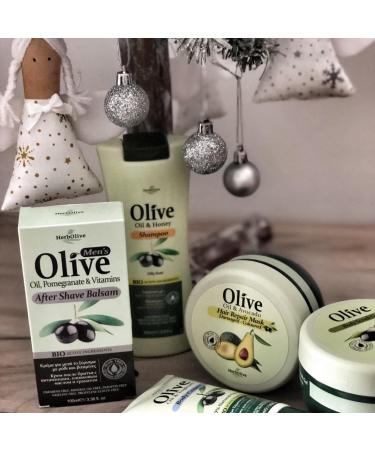 Herbolive Hair mask all types of olive oil restorative and regenerated anti-breakage and heat protection extremely anti-snap 1 pack (1 x 250 ml) ideal for use at - Buy Online on GoSupps.com
