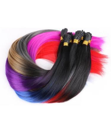 Feather Hair Extension 30strands 22inch long synthetic hair extensions Feather Hair Extension crochet hair extension set (Color : 2 Size : 22inches) 22inches 2 - Buy Online on GoSupps.com