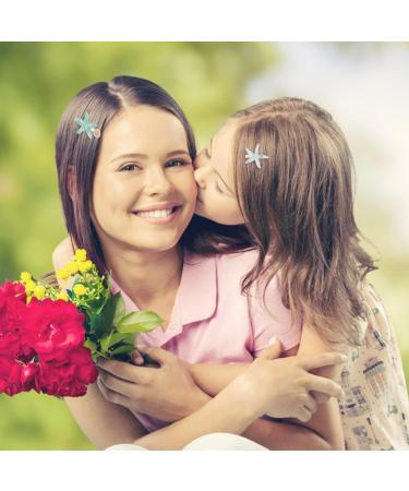 Freemlose 20-Piece Sea Hair Clips Set | Colorful Shell & Starfish Hair Accessories for Girls | Children's Hair Decorations - Buy Online on GoSupps.com