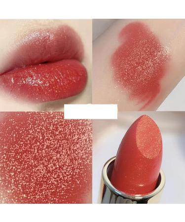  Mimoqk Shimmer Lipstick Sparkly High-Pigment Formula Long-Term Waterproof Moisturizing & Plumping Balm Non-Drying Ideal for Bridal Makeup & Special Occasions - Buy Online on GoSupps.com