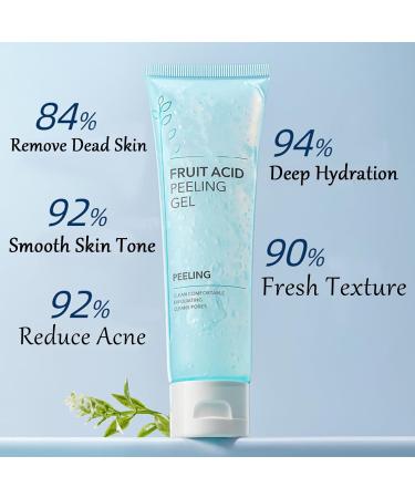 Body Scrub Shower Gel for Acne Blackhead Scrub Hydrating Face Exfoliator Scrub Smooth Skin Tone & Deep Nourishing Oil-Control Face Exfoliator Scrub Sugar Scrub Facial Scrub for Women & Men-100g - Buy Online on GoSupps.com