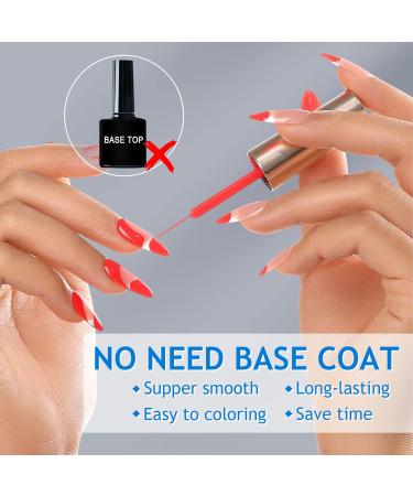 240PCS INPING Soft Gel Full Cover Matte Short Square Nail Tips - Double-Sided Pre-Buff for French Manicure Nail Extensions at Nail Salons - Buy Online on GoSupps.com