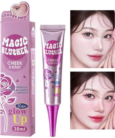 Liquid blush | Color-changing cheek tint | Waterproof red cream for highlighting under the eyes and contours natural finish for all skin types (30 ml) - Buy Online on GoSupps.com