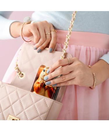 Travel Lipstick Organizer Case | Portable Makeup Bag with Mirror | Cute Animal Design | Shop Now - Buy Online on GoSupps.com