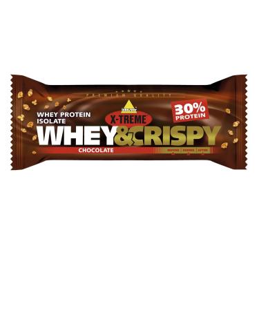 Inkospor X-Treme Whey & Crispy Bars Chocolate 24 x 50g Chocolate 24 pieces (1 pack)