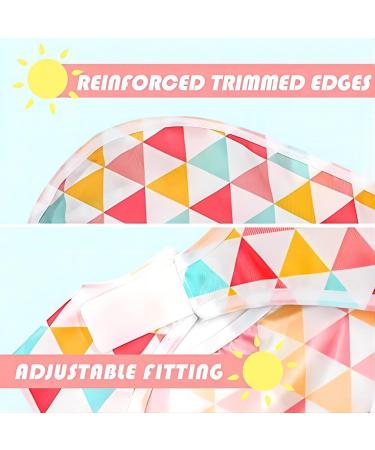 Little Dimsum Long Sleeve Waterproof Feeding Bib with Large Pocket - Red Triangles - Buy Online on GoSupps.com