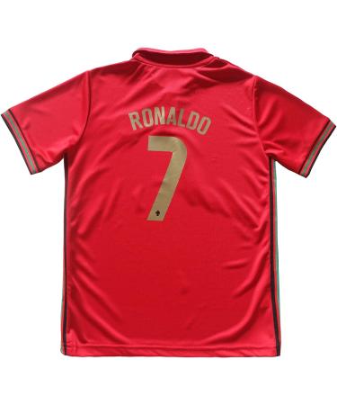 LeenBD Ronaldo #7 Youth Soccer Jersey & Shorts Set - Home 26 (8-9 Years) - Buy Online on GoSupps.com