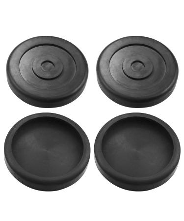 Bestong Round Rubber Arm Pads a Set of 4 HD Slip on # 5715017 Compatible with BENDPAK Lift DANMAR Lift
