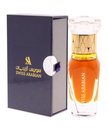 Swiss Arabian Amber Aura For Unisex - Luxury Fragrance Products From Dubai - Long Lasting Personal Perfume Oil - A Seductive Exceptionally Made Signature Aroma - Luxurious Scent Of Arabia - 0.4 Oz - Buy Online on GoSupps.com