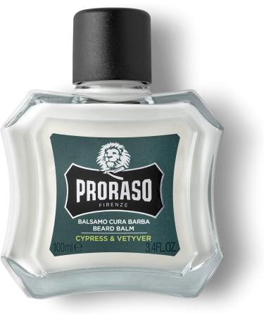 Proraso Cypress & Vetiver Beard Balm 100ml - Softens, Protects, and Soothes Itching - Made in Italy - Buy Online on GoSupps.com