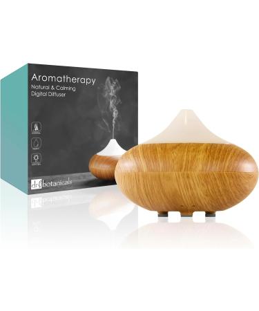 Dr Botanicals Essential Oil Diffuser with Ylang Ylang Luxury Essential Oil | Premium 5 in 1 Ultrasonic Aromatherapy Scented Oil Diffuser Clear Top With Ylang Ylang - Buy Online on GoSupps.com
