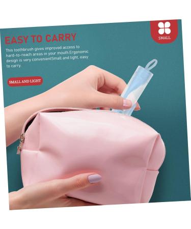 Minkissy Travel Toothbrush Set - Braces Cleaning Brushes & Tooth Hygiene Essentials for Home & Travel - Buy Online on GoSupps.com