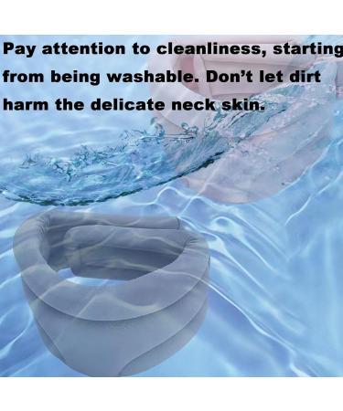 Snoozes Sleep Aid Neck Support | Adjustable Anti-Snoring Pillow | Breathable Soft Neck Support for Home Office & Travel - Gray - Buy Online on GoSupps.com