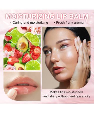  LOPHE LOPHE Lip Balm 8 Pieces Moisturizing Lightening Wrinkles Dryness Lips - Buy Online on GoSupps.com