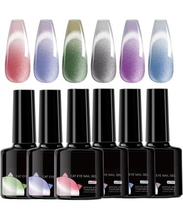  Krujecnt Gel Thermochromic Colour Changing Gel | 6 Piece Magnetic Kit with Artistic Gradient for Travel Home Transportation Meetings and Parties - Buy Online on GoSupps.com