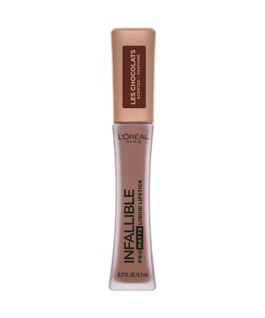 L'Oreal Infallible Pro-Matte Liquid Lipstick Les Chocolats 854 Bittersweet .21 fl oz (6.3 ml)