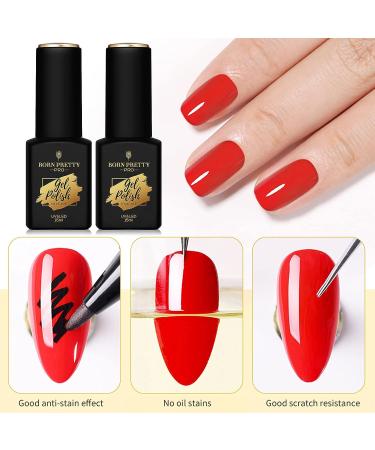 Born Pretty No Wipe Gel Base Top Coat Combo - 15ml (2pcs) | Chip Resistant, Long Lasting, Shine Finish - Buy Online on GoSupps.com