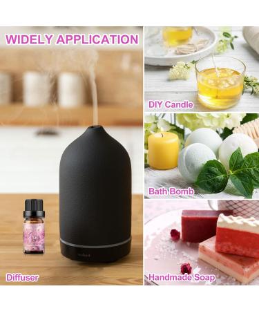 Sedbuwza Lilac Essential Oil - Fragrance for Diffuser, Humidifier, Soap, Candle, Perfume - 10ML (0.33 Fl Oz) - Buy Online on GoSupps.com