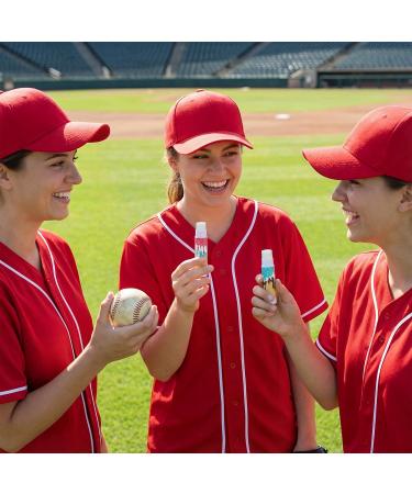 Maxcheck 48 Pcs Ice Cream Drip Lip Balm Bulk Baseball Ice Cream Drip Gift Set Summer Sport Party Goodie Favor for Team Gift Sport Camping Party Favors Birthday Gifts for Men Women 12 Styles - Buy Online on GoSupps.com