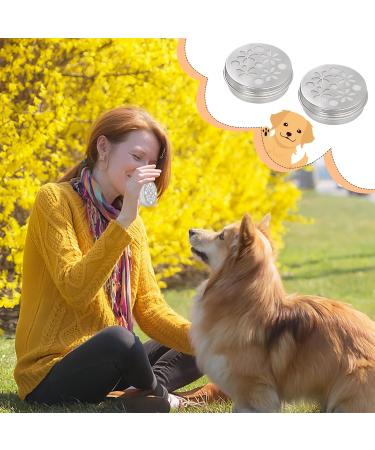 8PCS Dog Scent Work Tins Kit Aluminum Dog Scent Training Jar Dog Scent Training Box Dog Nose Smell Training Container Agility Scent Training Equipment for Dog Nose Training - Buy Online on GoSupps.com