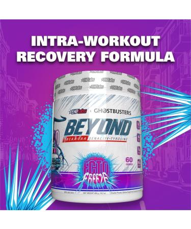 EHP Labs x Ghostbusters Beyond BCAA Powder Amino Acids Supplement for Muscle Recovery - 8g Sugar Free BCAAs Amino Acids Post Workout Recovery Powder & EAA Amino Acids Powder - 60 Servings (Ecto Freeze) Ecto Anti-Freeze - Buy Online on GoSupps.com
