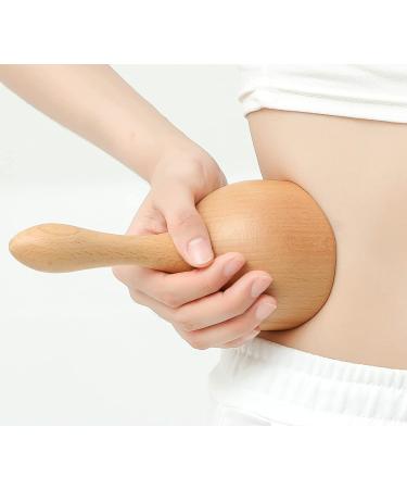 Wood Therapy Massage Tool for Body Sculpting and Pain Relief - Rubber Wood Cup - Buy Online on GoSupps.com