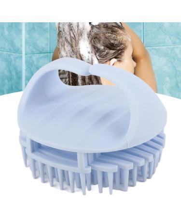 Shop Light Blue Scalp Massager & Shampoo Brush - Soft Silicone Grooming Comb for All Hair Types | International Shipping Available - Buy Online on GoSupps.com