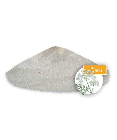 Eigenand bathing sand 8 kg with anise for chickens and quail |With lime grit |For plumage care and against parasites |for more well -being